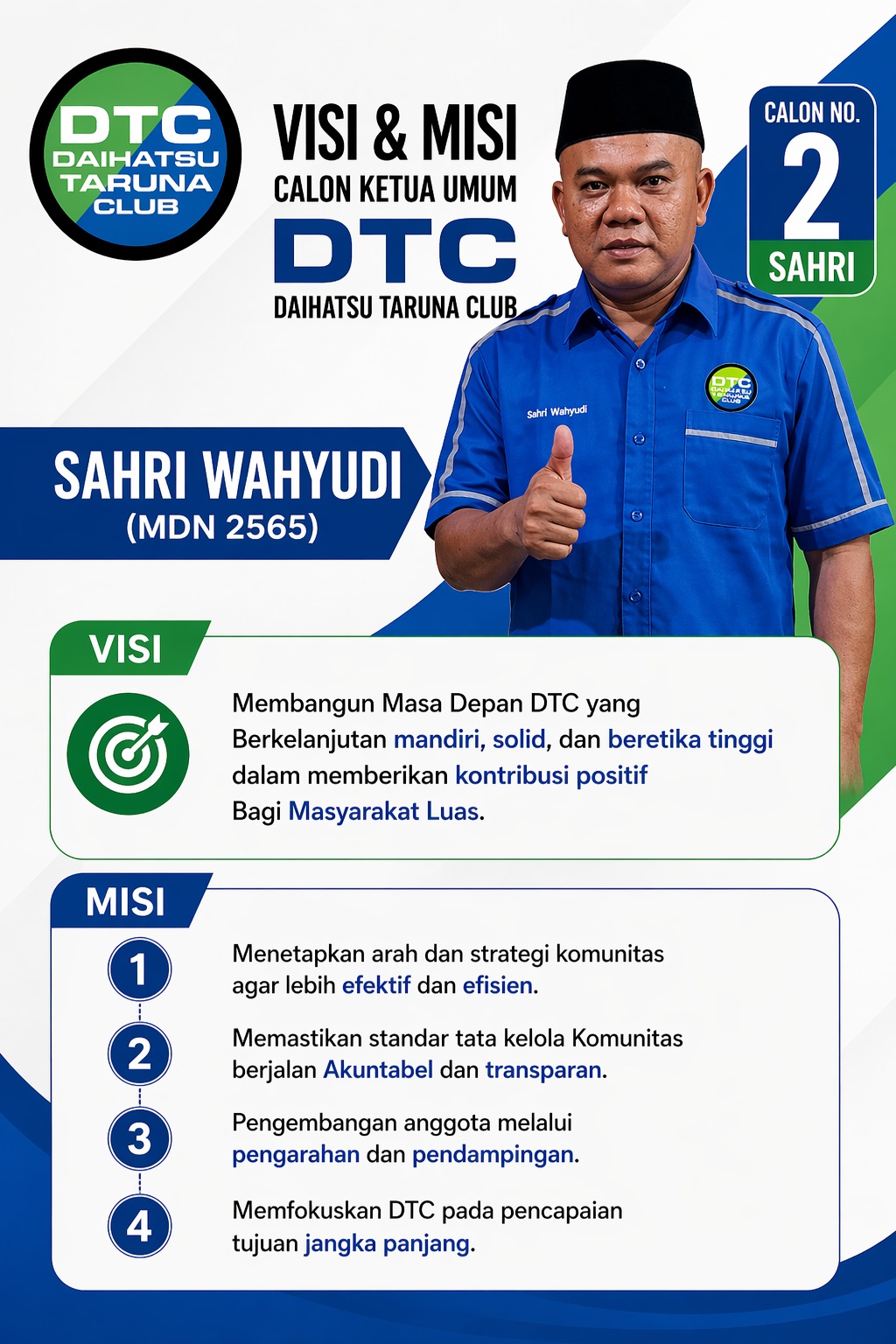 Yuks Kenali Calon Kita Lewat Visi Misi nya